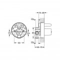 Скрытая часть для смесителя Grohe Tenso 33962000 - Фото 1